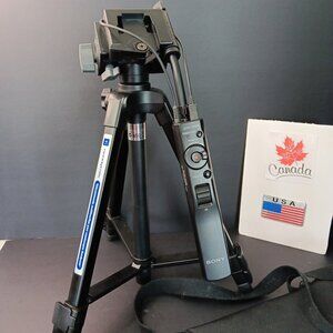 Sony VCT-50AV Handycam Tripod Multifunction with Remote Control And Sony Case